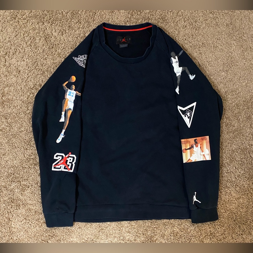 Air Jordan Long Sleeve Shirt 2XL.